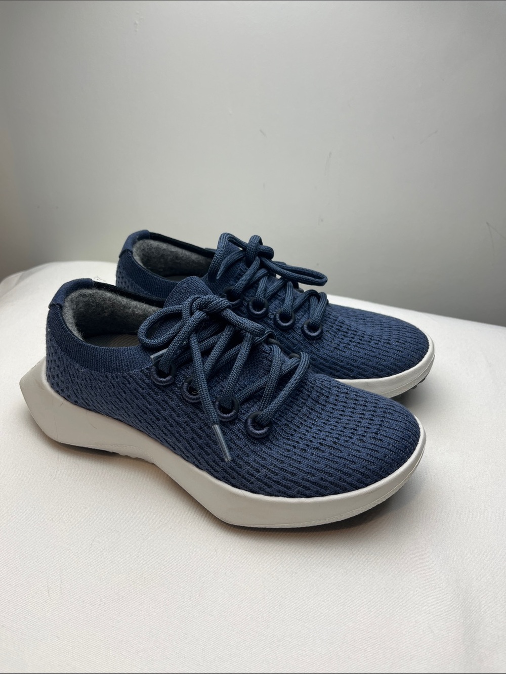 allbirds Women's Navy Blue Tree Dasher Athletic Shoes